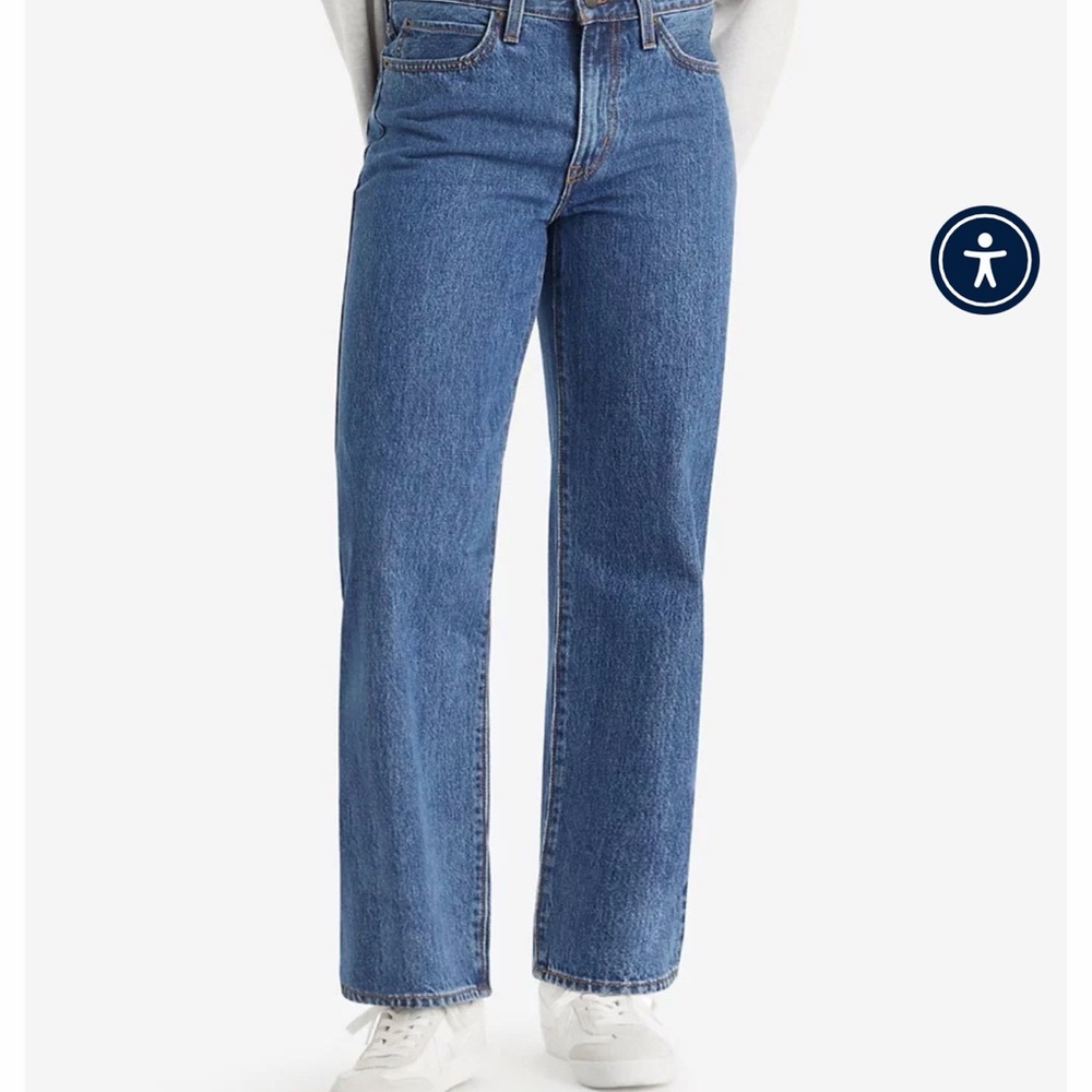 Levi's Women's Straight Leg Blue Jeans